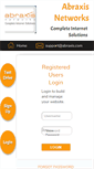 Mobile Screenshot of instaweb.abraxis.com